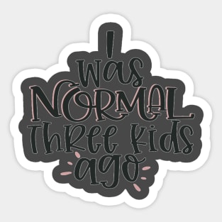 3 Kids Sticker